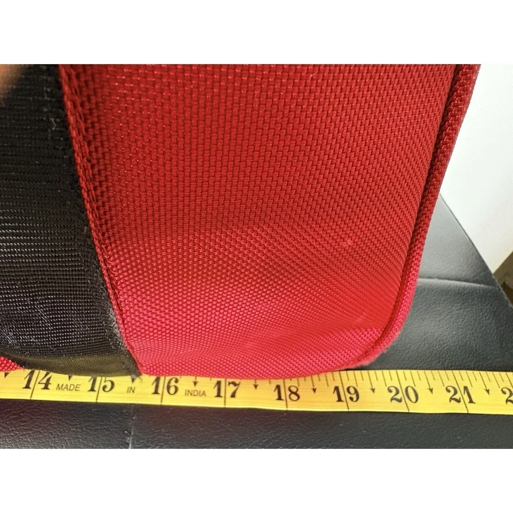 Timbuk2 Red Travel Garment Bag Carry On Suitcase Organizer Clamshell Zip 19